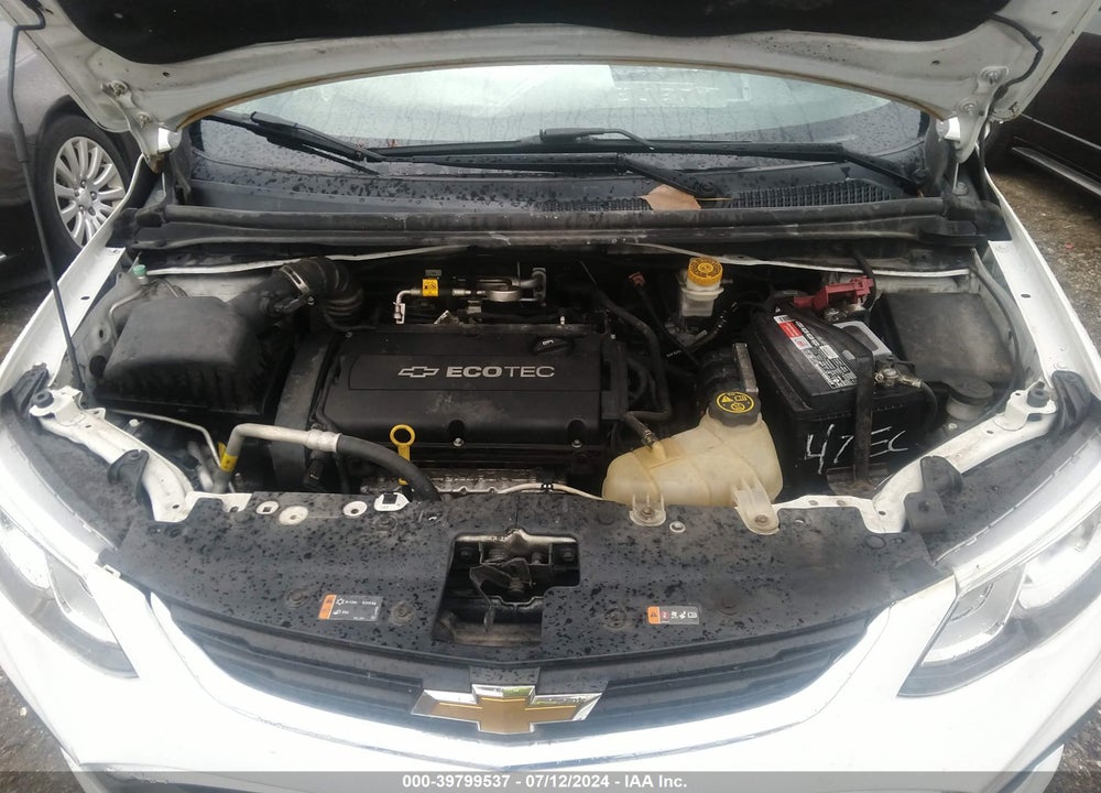 2018 CHEVROLET SONIC LT AUTO VIN: 1G1JD5SH4J4106883