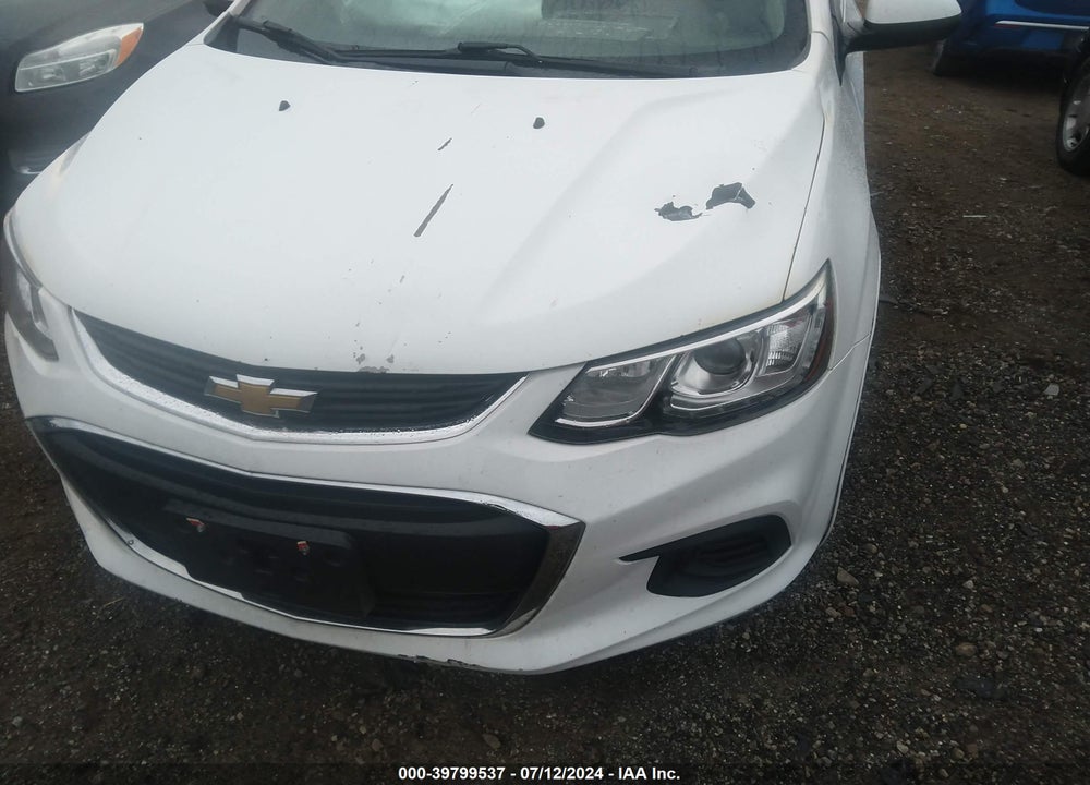 2018 CHEVROLET SONIC LT AUTO VIN: 1G1JD5SH4J4106883