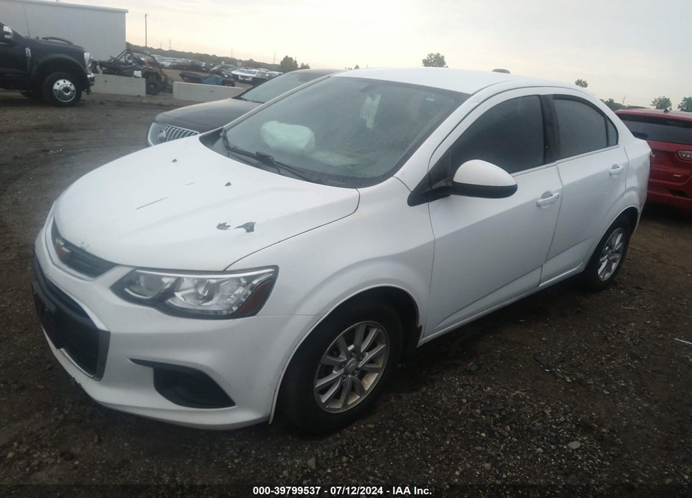 2018 CHEVROLET SONIC LT AUTO VIN: 1G1JD5SH4J4106883