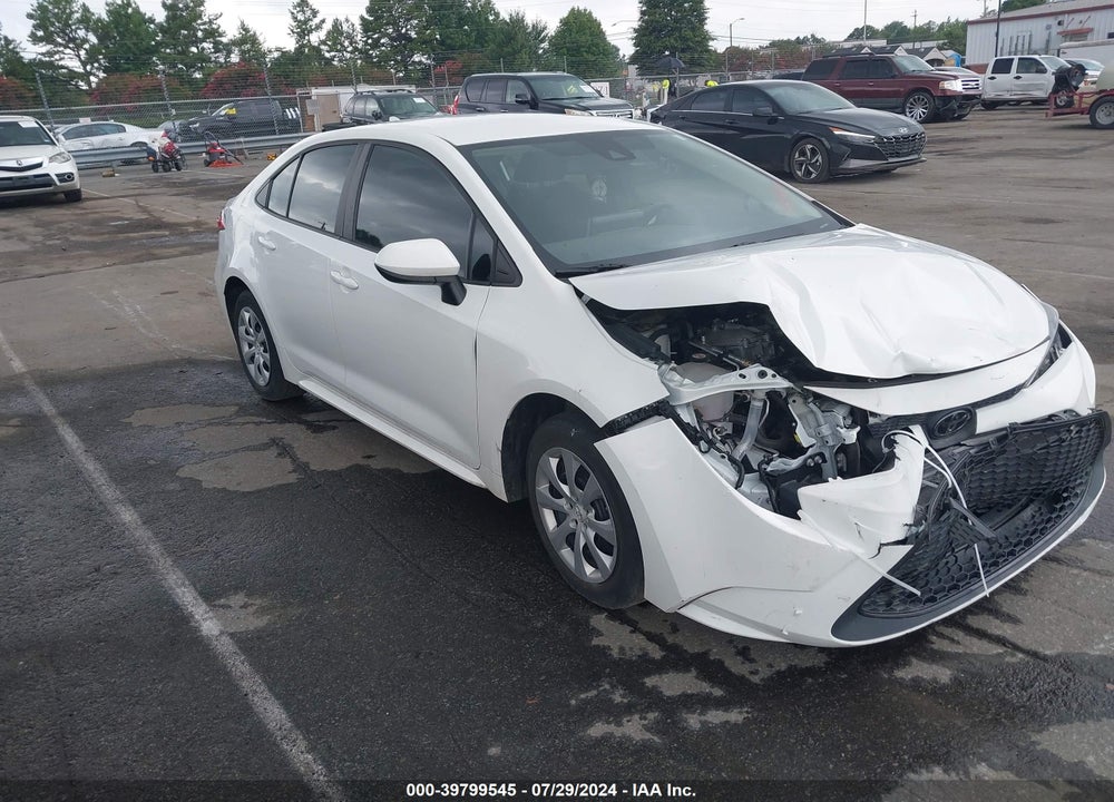 2021 TOYOTA COROLLA LE VIN: 5YFEPMAE1MP263855