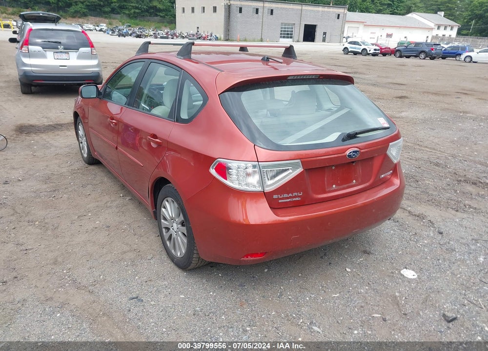 2011 SUBARU IMPREZA 2.5I PREMIUM VIN: JF1GH6B66BH809251