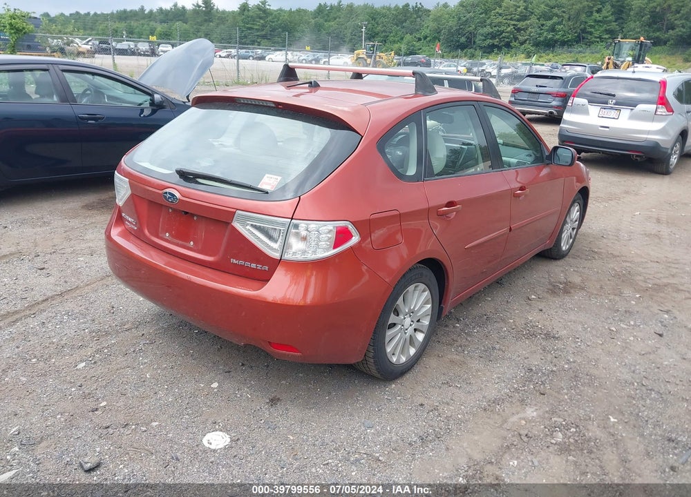 2011 SUBARU IMPREZA 2.5I PREMIUM VIN: JF1GH6B66BH809251