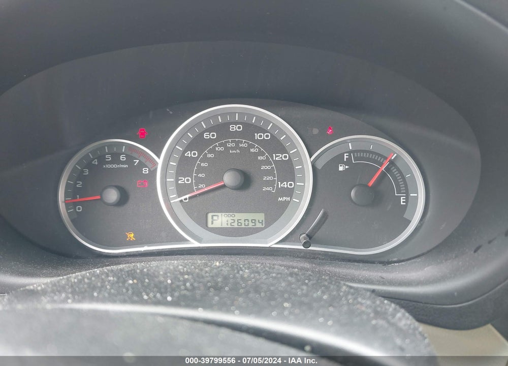 2011 SUBARU IMPREZA 2.5I PREMIUM VIN: JF1GH6B66BH809251