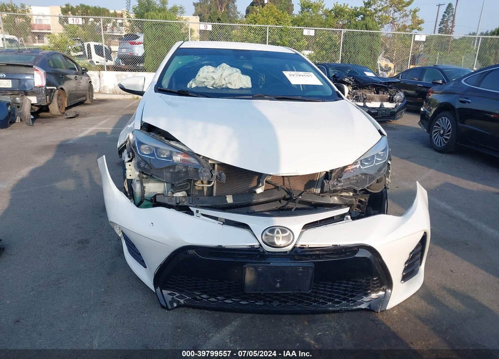 2019 TOYOTA COROLLA SE VIN: 5YFBURHE2KP861593