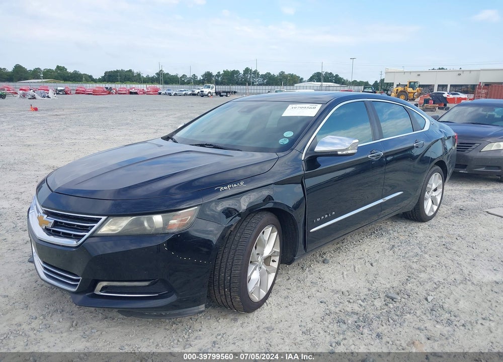 2014 CHEVROLET IMPALA 2LZ VIN: 2G1155S36E9112768
