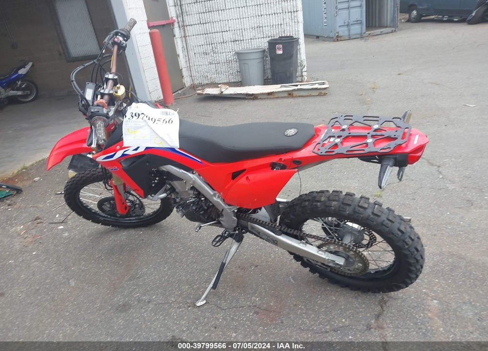 2022 HONDA CRF450 RL VIN: JH2PD1112NK302568