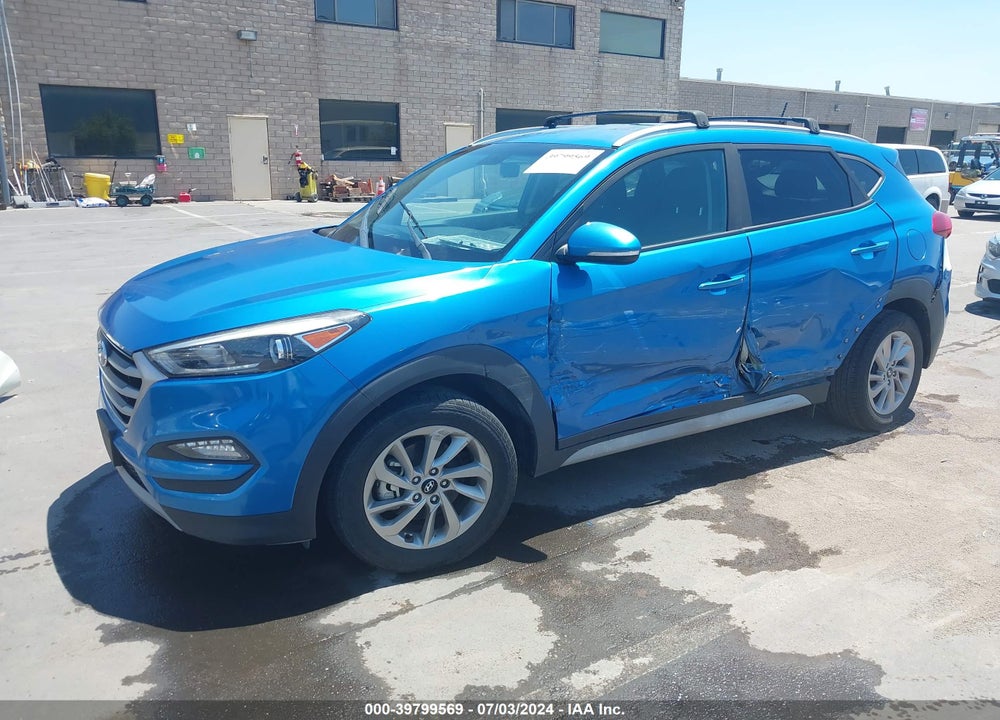 2017 HYUNDAI TUCSON ECO VIN: KM8J33A29HU399603