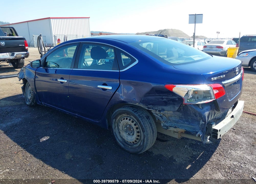 2019 NISSAN SENTRA S VIN: 3N1AB7APXKY263174