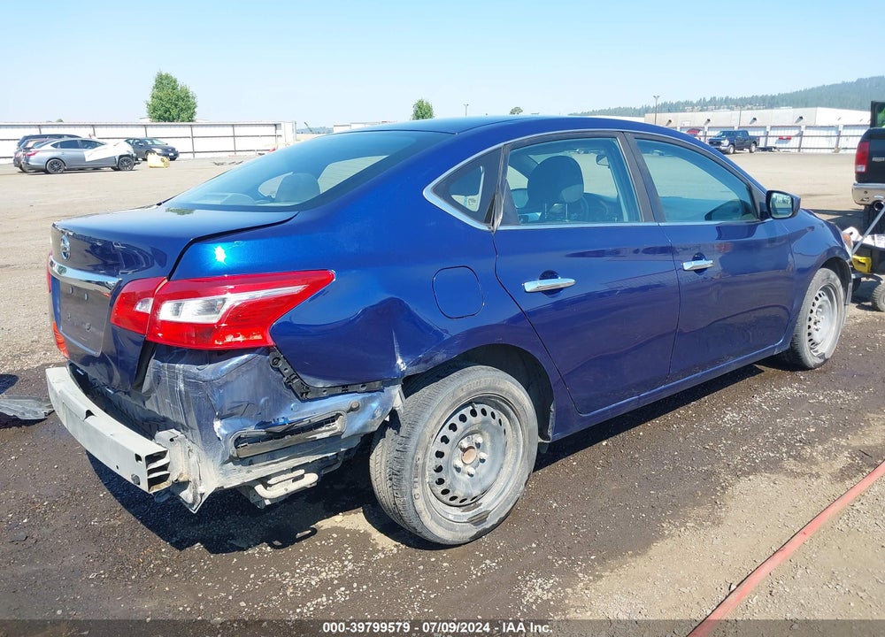 2019 NISSAN SENTRA S VIN: 3N1AB7APXKY263174