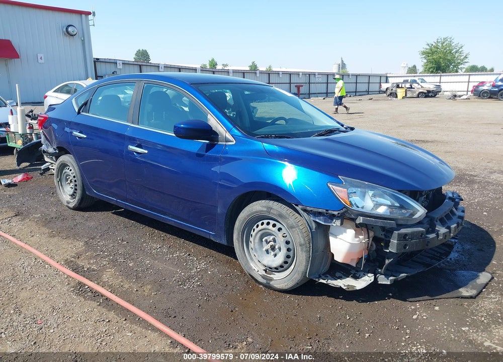 2019 NISSAN SENTRA S VIN: 3N1AB7APXKY263174