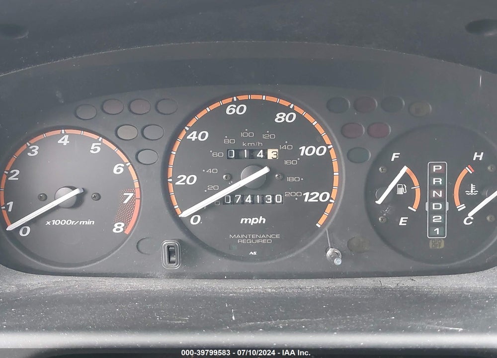 2000 HONDA CR-V EX VIN: JHLRD1868YC007785