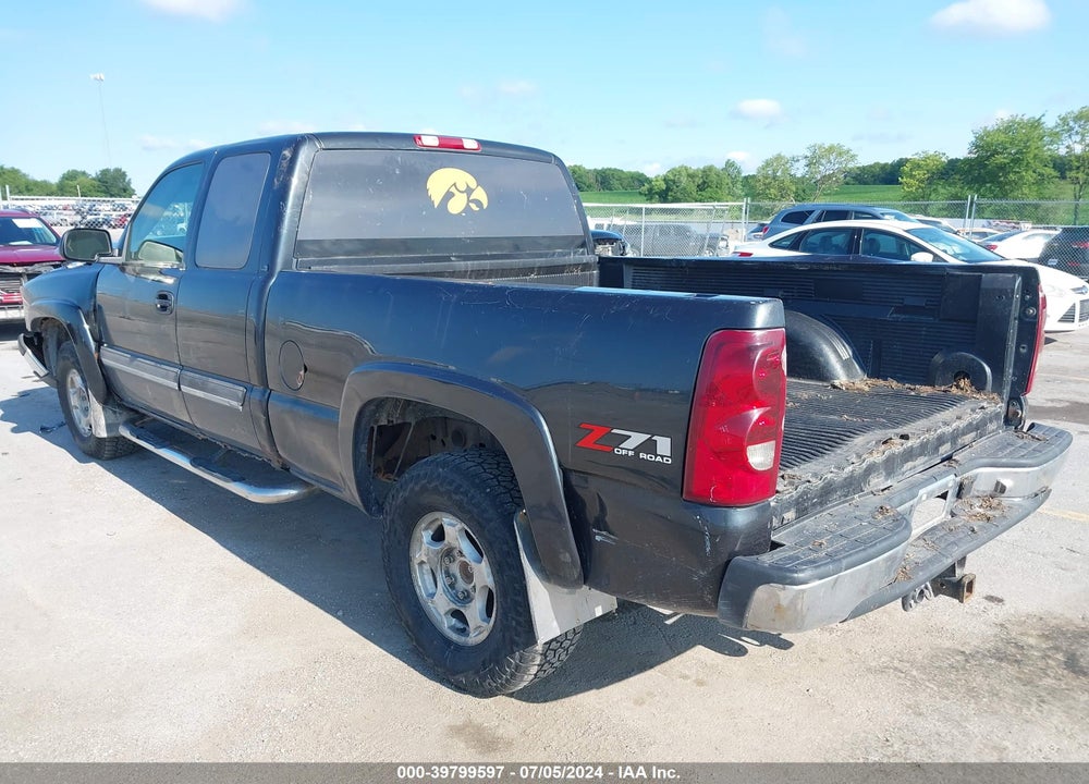 2003 CHEVROLET SILVERADO 1500 LS VIN: 1GCEK19T53E133704