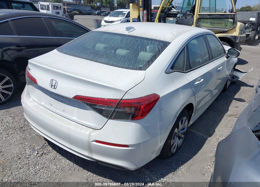2023 HONDA CIVIC LX VIN: 2HGFE2F29P8533200
