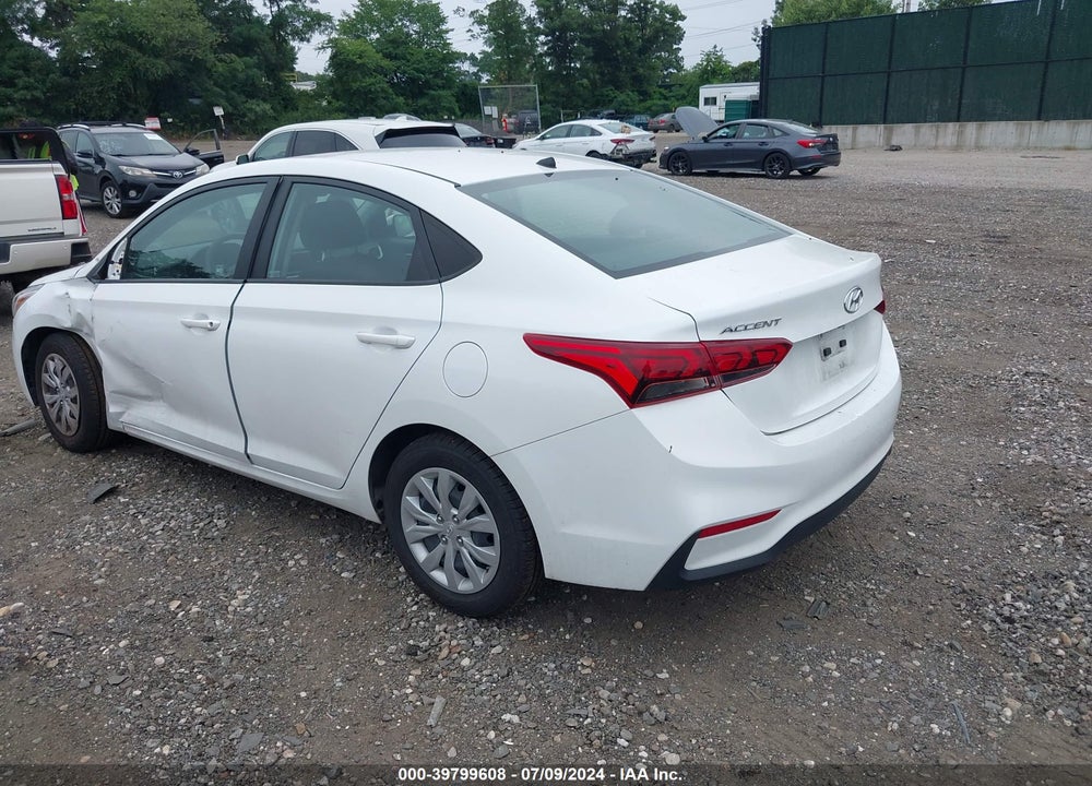 2021 HYUNDAI ACCENT SE VIN: 3KPC24A61ME153114