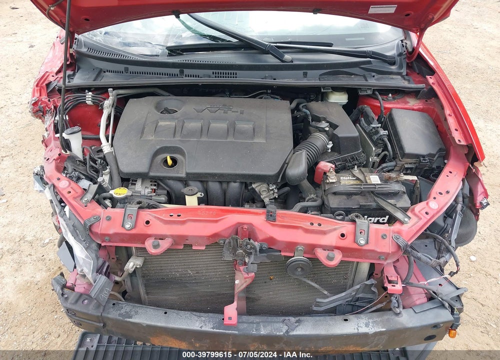 2017 TOYOTA COROLLA LE VIN: 5YFBURHE0HP610595