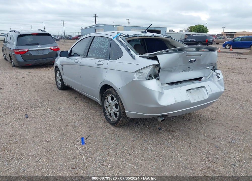 2008 FORD FOCUS SE/SES VIN: 1FAHP35N28W195294