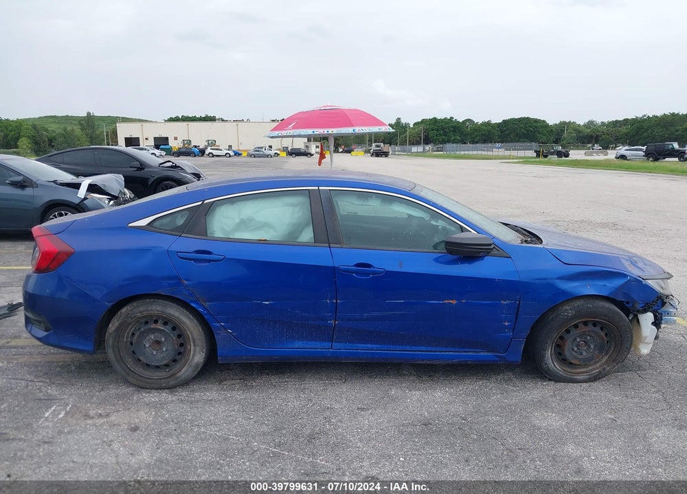 2019 HONDA CIVIC LX VIN: 2HGFC2F67KH606503