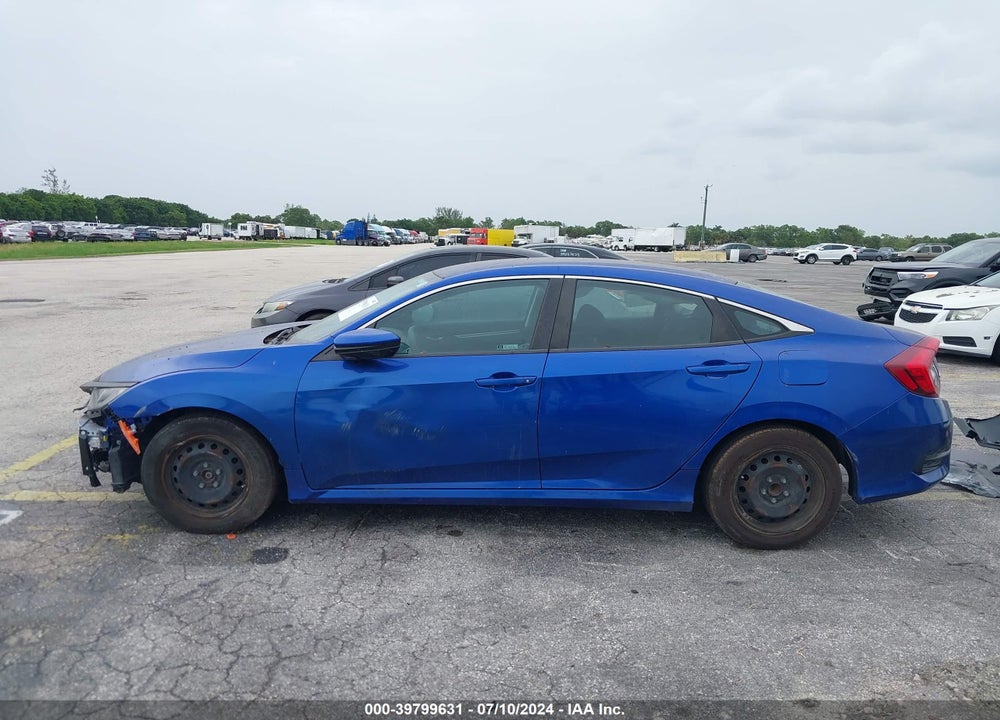 2019 HONDA CIVIC LX VIN: 2HGFC2F67KH606503
