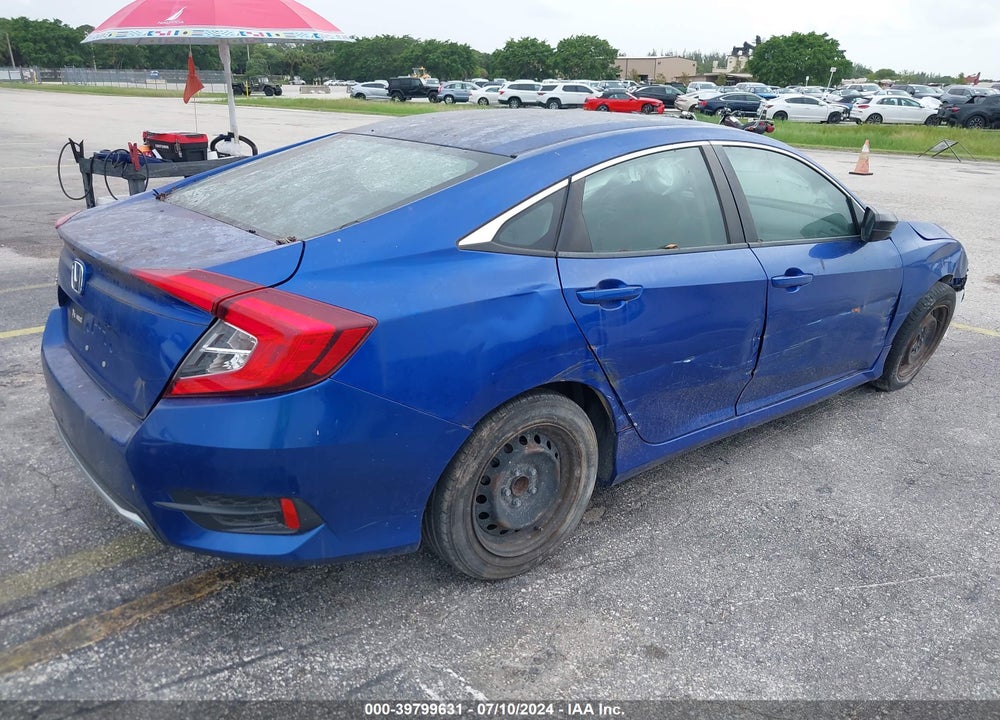2019 HONDA CIVIC LX VIN: 2HGFC2F67KH606503