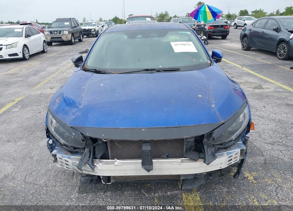 2019 HONDA CIVIC LX VIN: 2HGFC2F67KH606503
