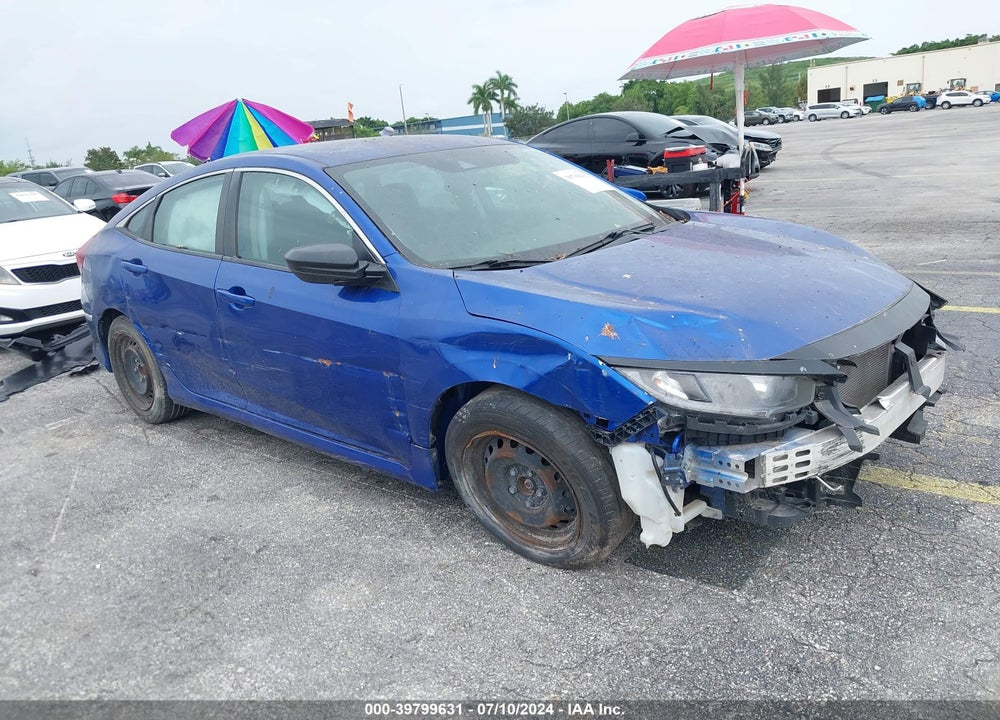 2019 HONDA CIVIC LX VIN: 2HGFC2F67KH606503