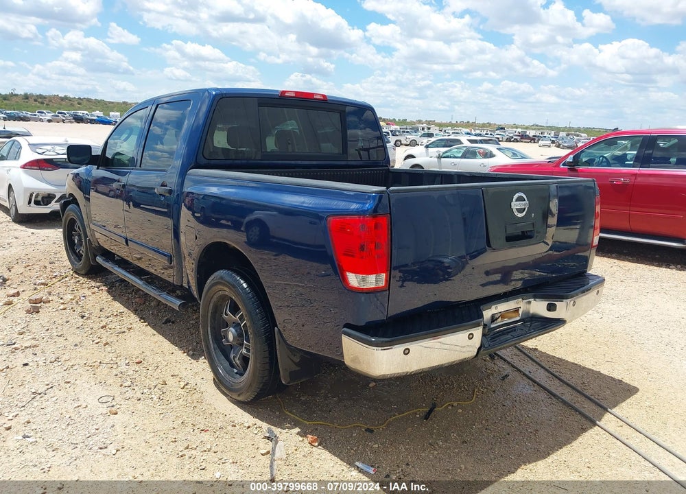 2008 NISSAN TITAN SE VIN: 1N6AA07D28N345505