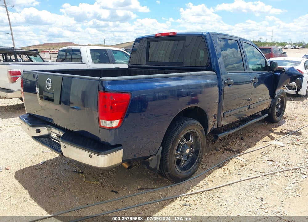 2008 NISSAN TITAN SE VIN: 1N6AA07D28N345505