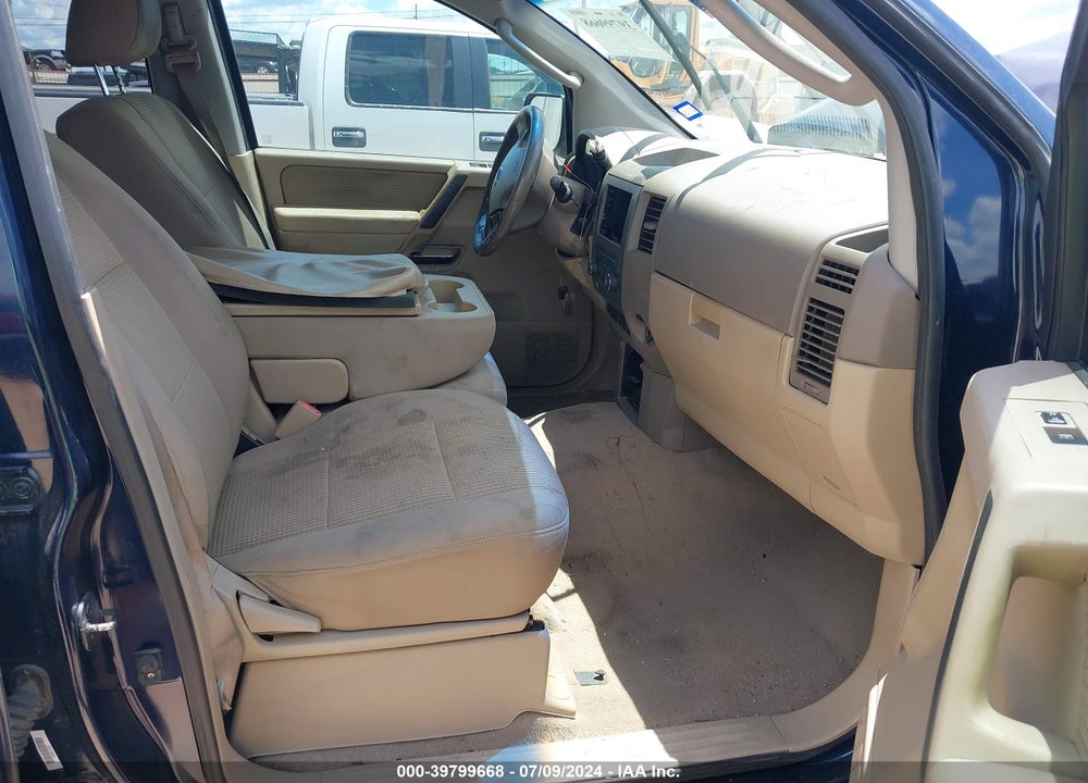 2008 NISSAN TITAN SE VIN: 1N6AA07D28N345505