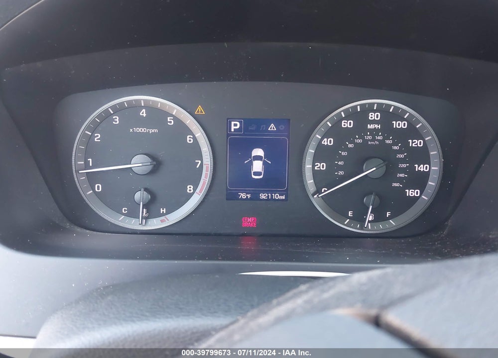 2016 HYUNDAI SONATA SE VIN: 5NPE24AF5GH302178