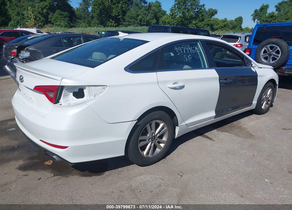 2016 HYUNDAI SONATA SE VIN: 5NPE24AF5GH302178