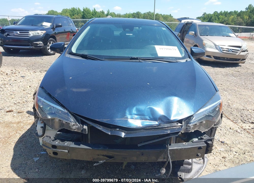 2018 TOYOTA COROLLA LE VIN: 5YFBURHE3JP848964