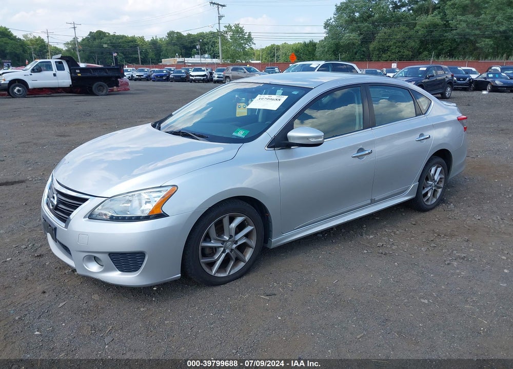 2015 NISSAN SENTRA SR VIN: 3N1AB7APXFY323380