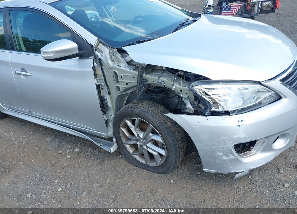 2015 NISSAN SENTRA SR VIN: 3N1AB7APXFY323380