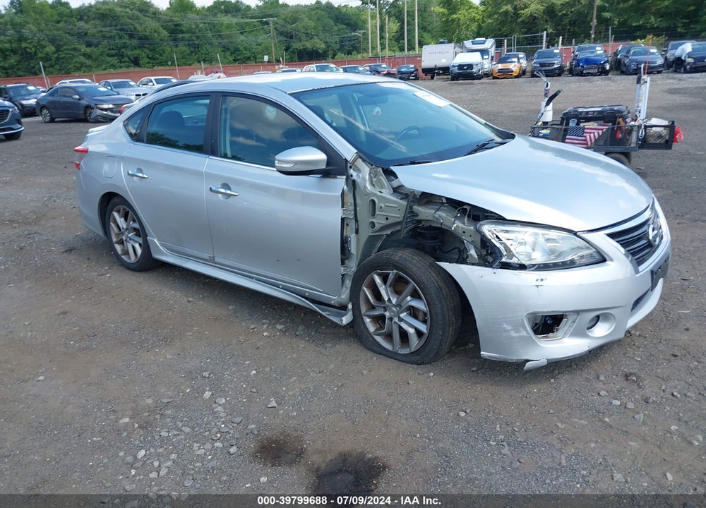 2015 NISSAN SENTRA SR VIN: 3N1AB7APXFY323380