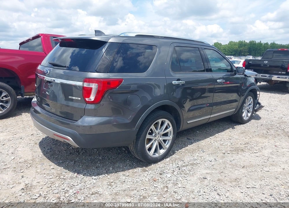 2016 FORD EXPLORER LIMITED VIN: 1FM5K7F87GGB69449