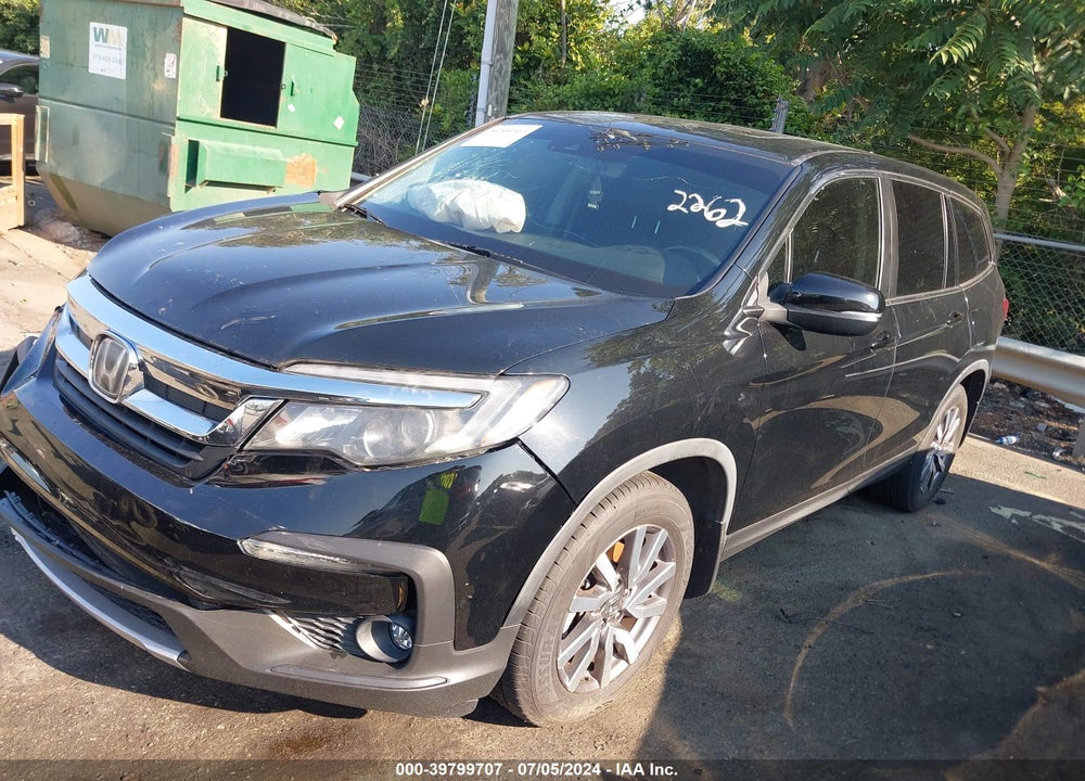 2019 HONDA PILOT EX-L VIN: 5FNYF5H52KB015294