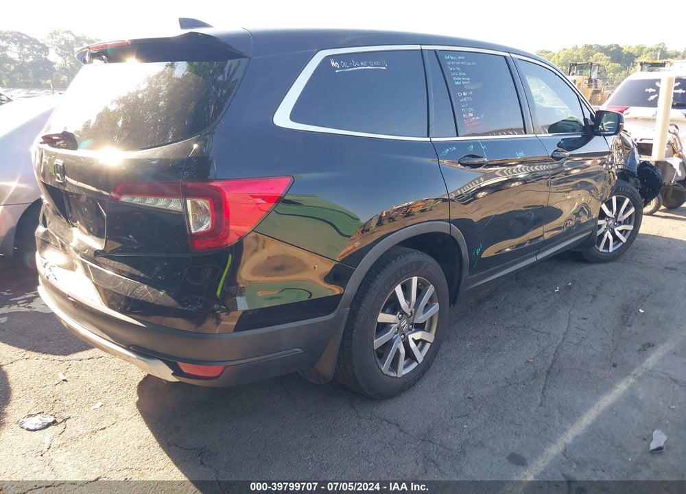 2019 HONDA PILOT EX-L VIN: 5FNYF5H52KB015294