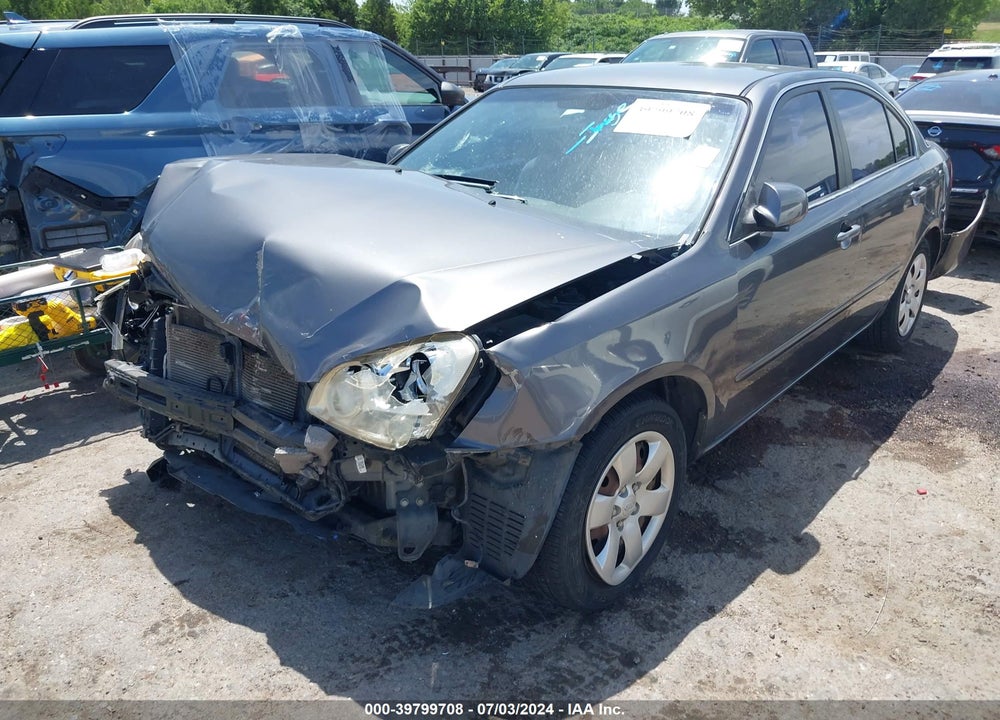 2008 KIA OPTIMA LX VIN: KNAGE123485265285