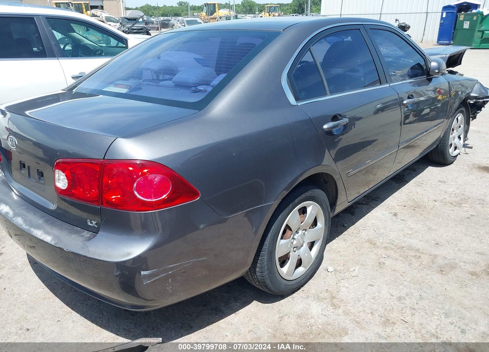 2008 KIA OPTIMA LX VIN: KNAGE123485265285
