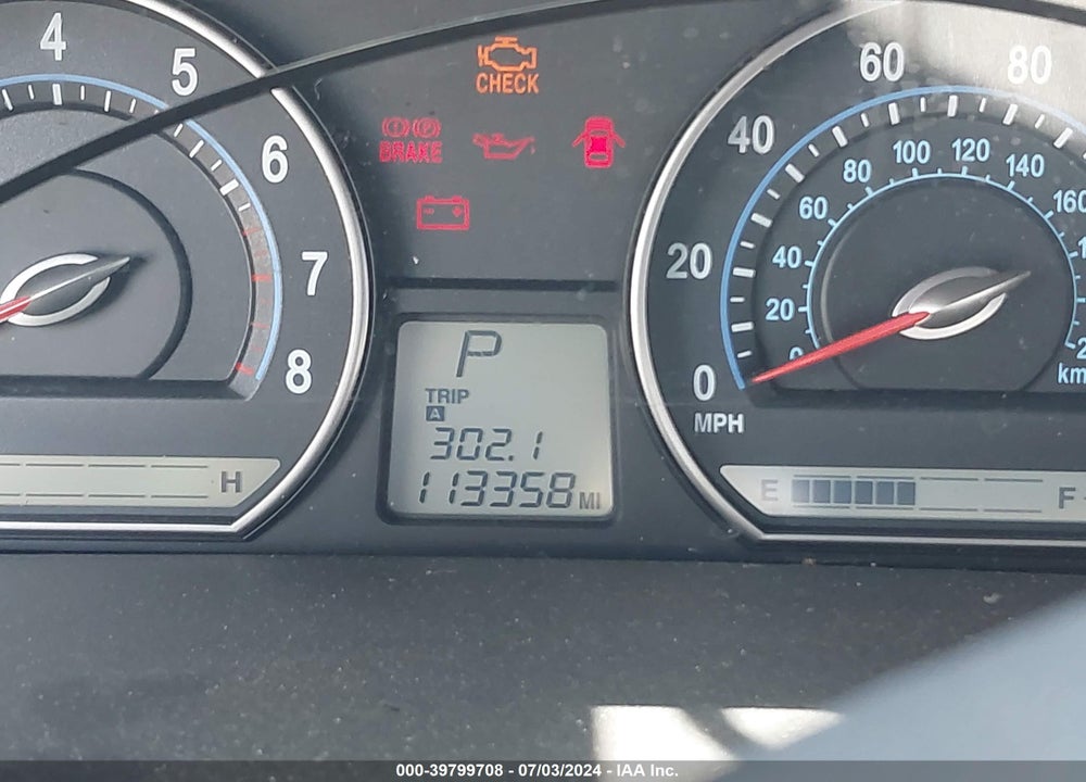2008 KIA OPTIMA LX VIN: KNAGE123485265285