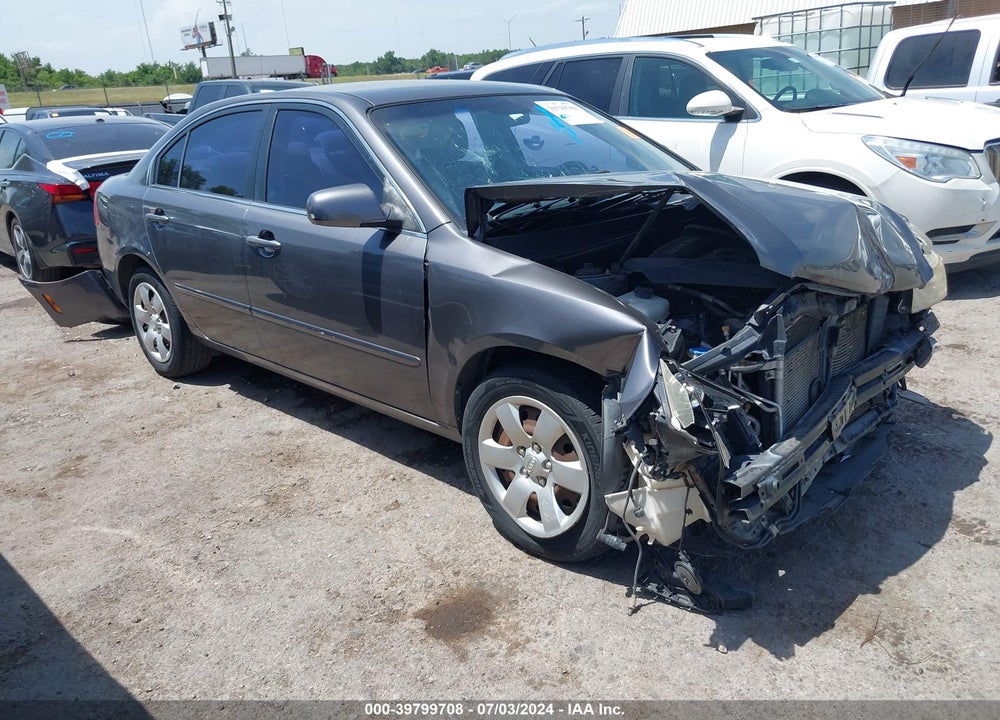 2008 KIA OPTIMA LX VIN: KNAGE123485265285