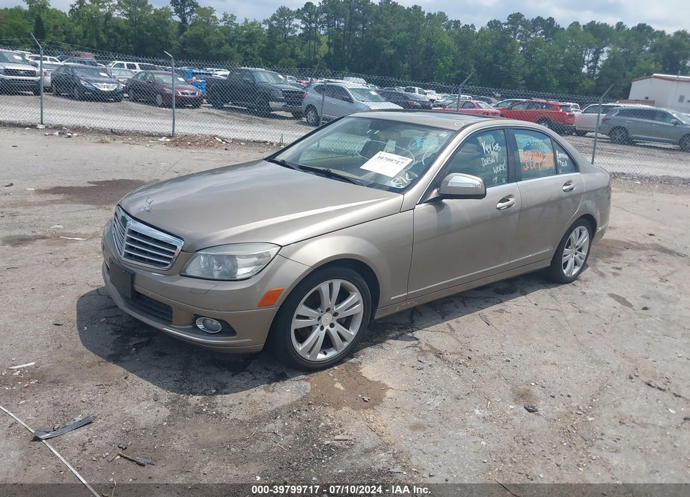 2008 MERCEDES-BENZ C 300 LUXURY 4MATIC/SPORT 4MATIC VIN: WDDGF81XX8F078274
