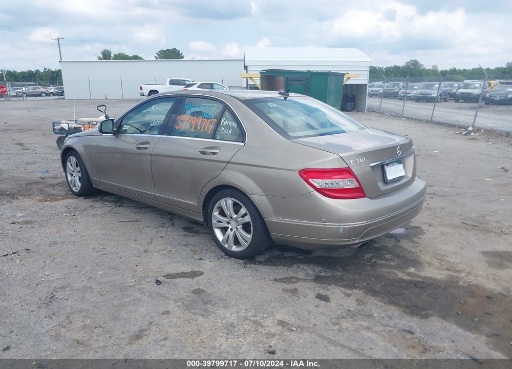2008 MERCEDES-BENZ C 300 LUXURY 4MATIC/SPORT 4MATIC VIN: WDDGF81XX8F078274