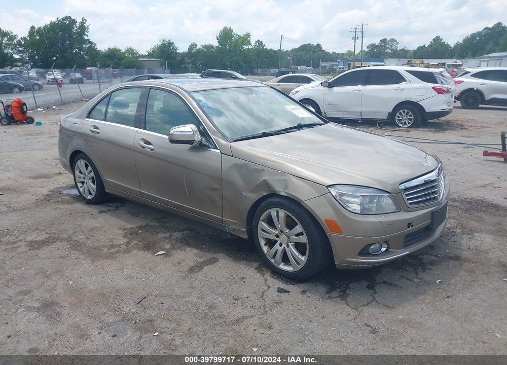 2008 MERCEDES-BENZ C 300 LUXURY 4MATIC/SPORT 4MATIC VIN: WDDGF81XX8F078274