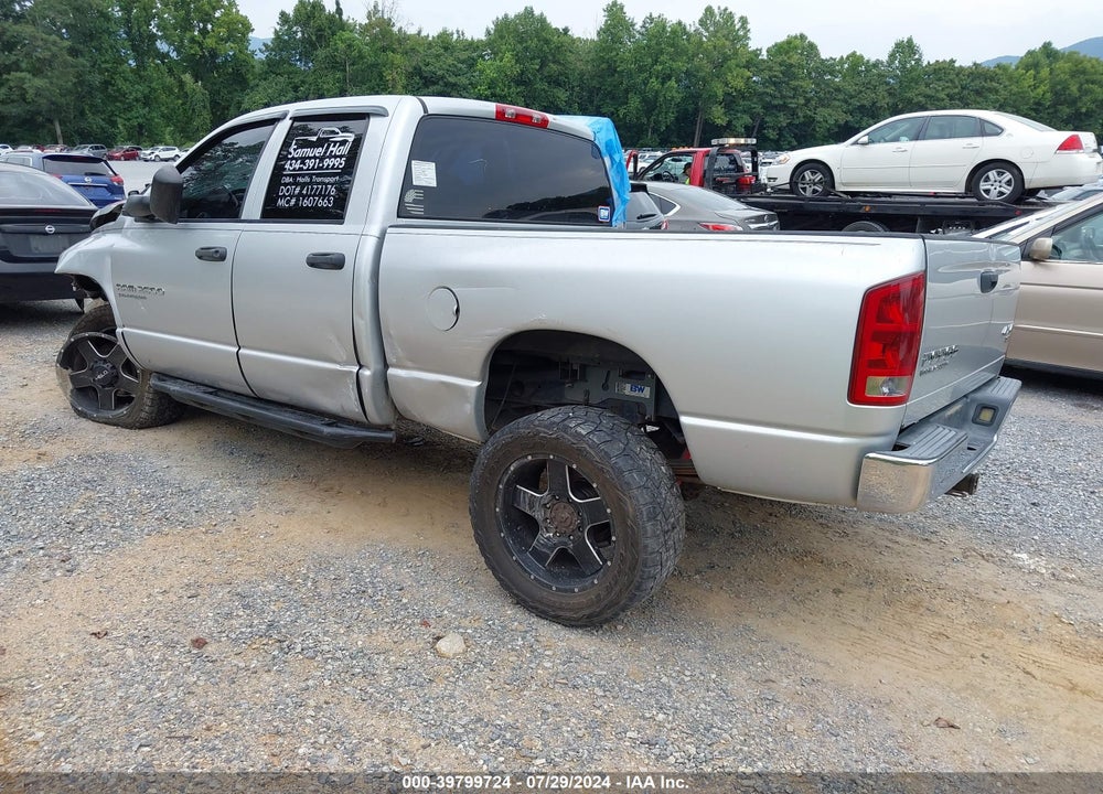 2004 DODGE RAM 2500 SLT/LARAMIE VIN: 3D7KU28C94G233924
