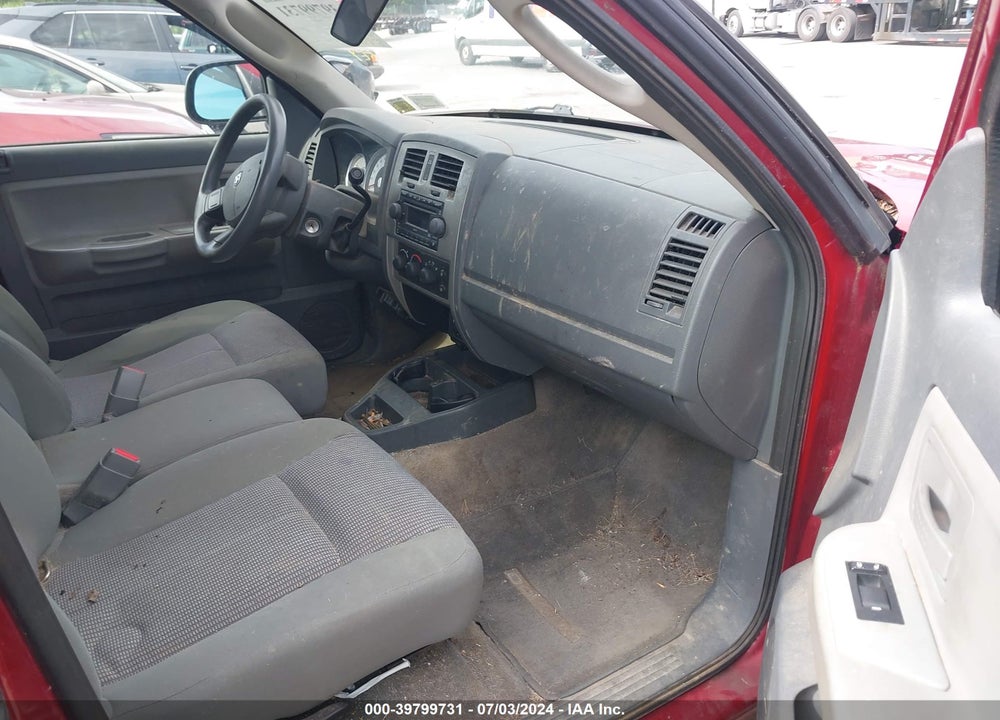 2007 DODGE DAKOTA SLT VIN: 1D7HW42N27S128228
