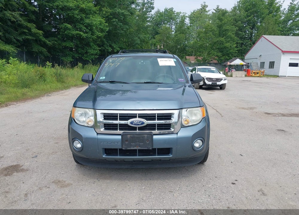 2010 FORD ESCAPE XLT VIN: 1FMCU9D79AKB53717
