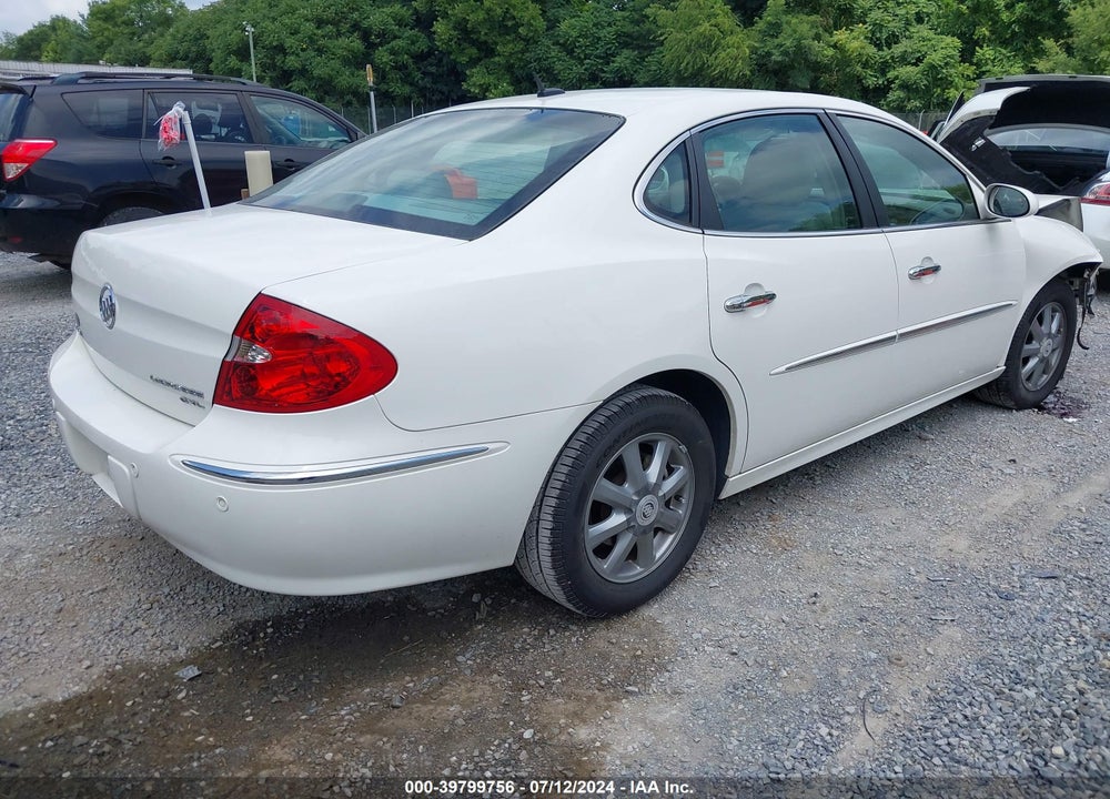 2008 BUICK LACROSSE CXL VIN: 2G4WD582481194819