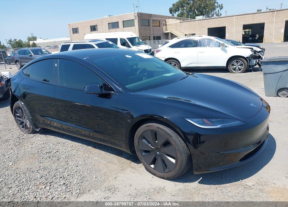 2024 TESLA MODEL 3 REAR-WHEEL DRIVE VIN: 5YJ3E1EA7RF770104