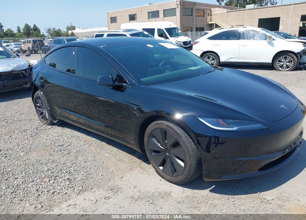 2024 TESLA MODEL 3 REAR-WHEEL DRIVE VIN: 5YJ3E1EA7RF770104